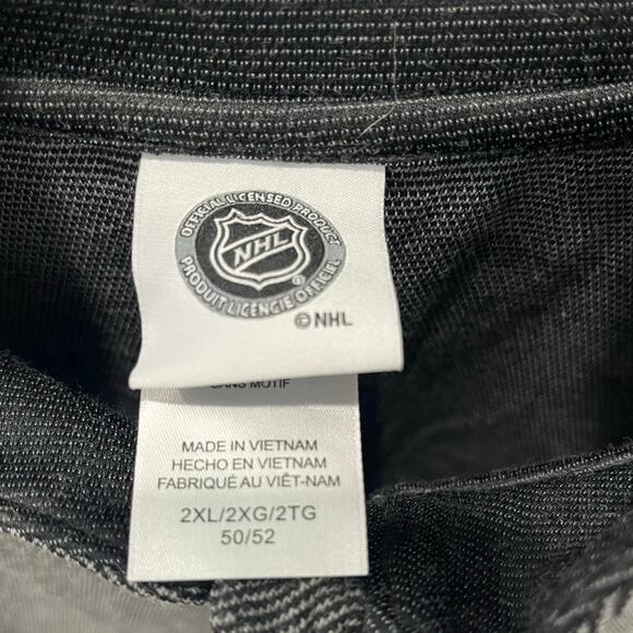 NHL Men's 2XL Las Vegas Golden Knights 1/4 Zip Chest Logo Long Sleeve Pullover - Picture 4 of 4